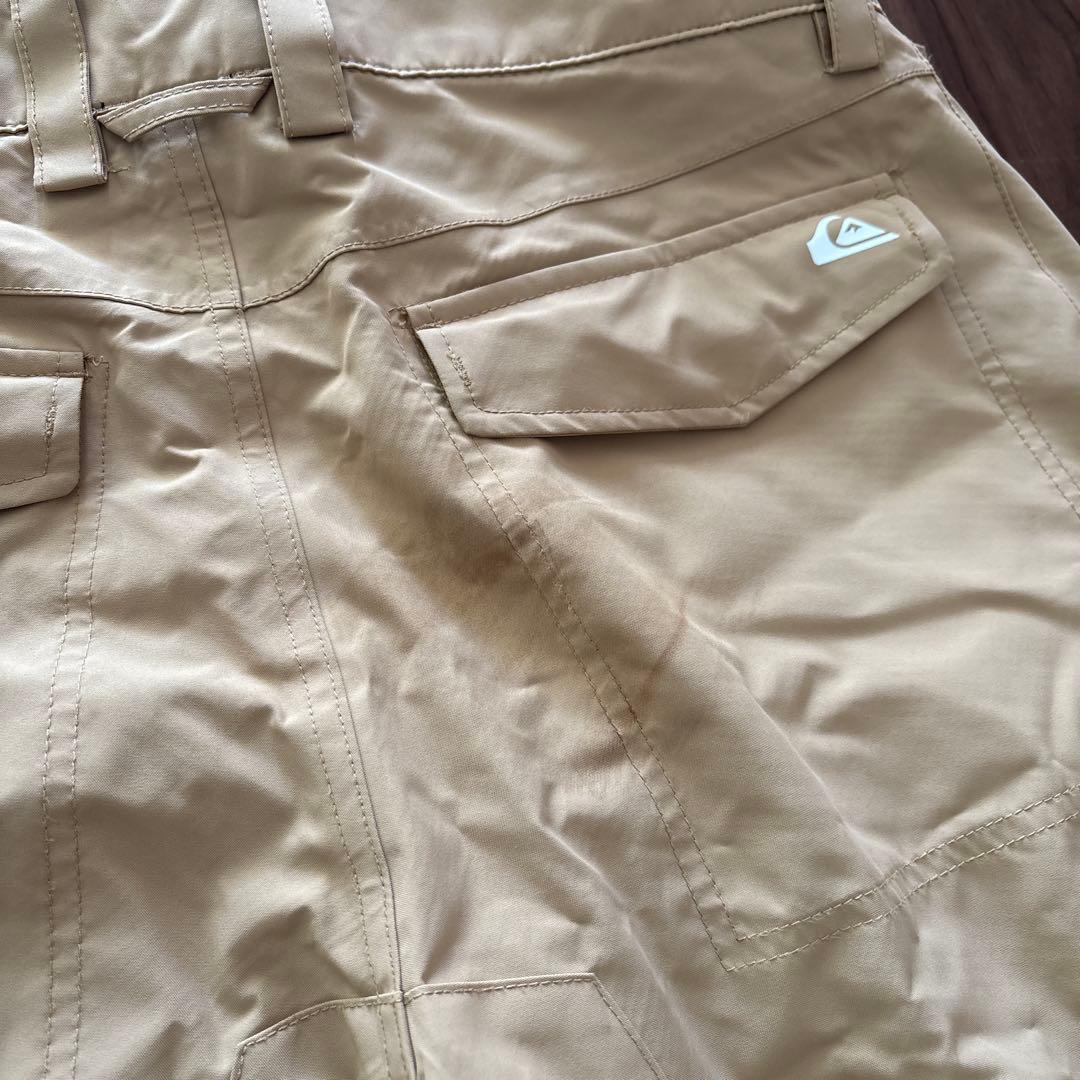 Quiksilver スノーボードパンツ ベージュ