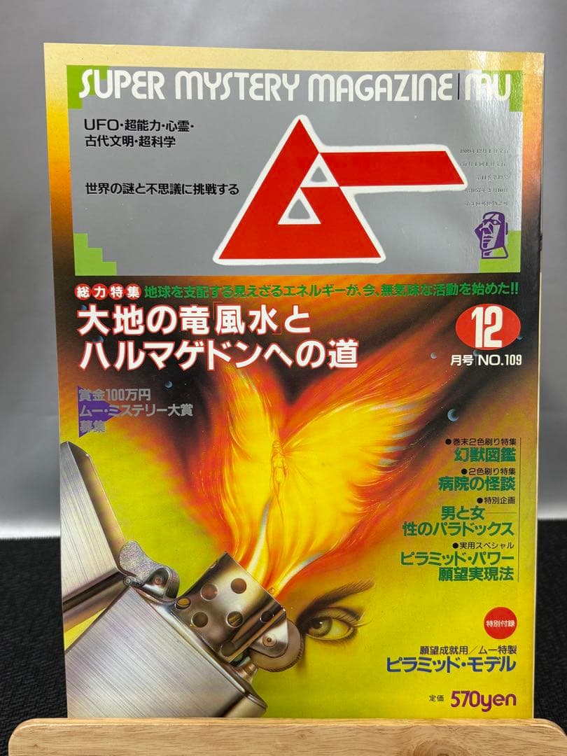 【専門誌】月間ムー 1989年号 12冊セット 3060