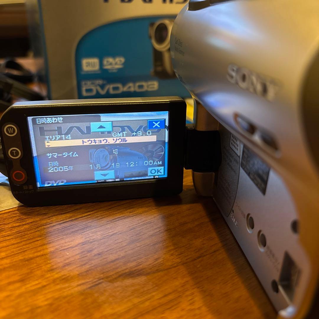 【美品】【送料無料】動作確認済み☆SONY ハンディカムDCR-DVD403
