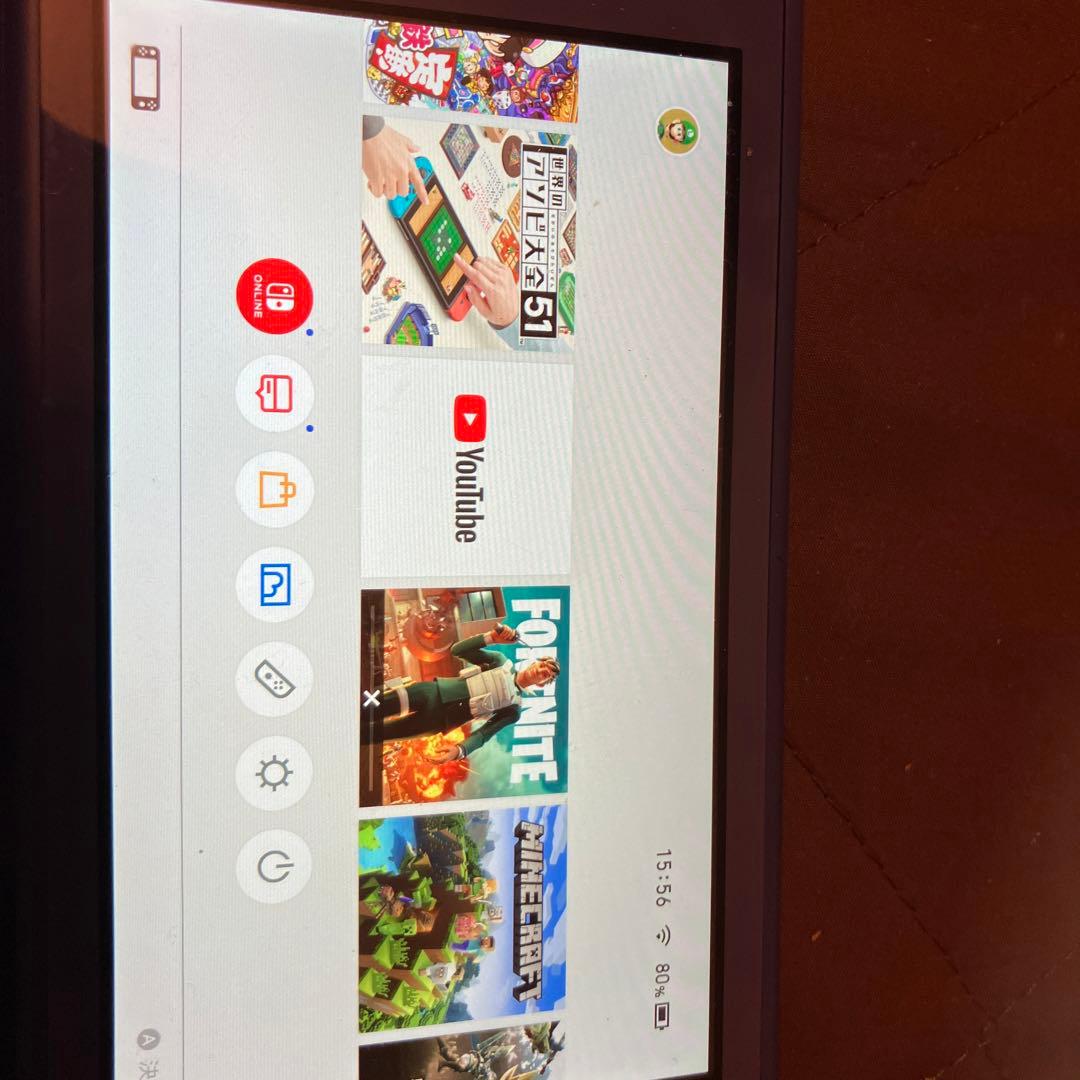 スイッチ売ります、左のスティックが少し見た目が壊れてます