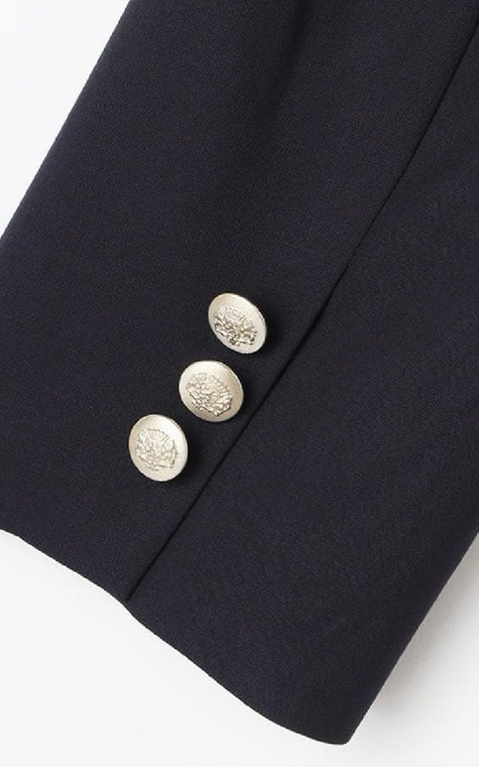 Aquascutum ネイビー テーラードジャケット　紺ブレ、ダブル