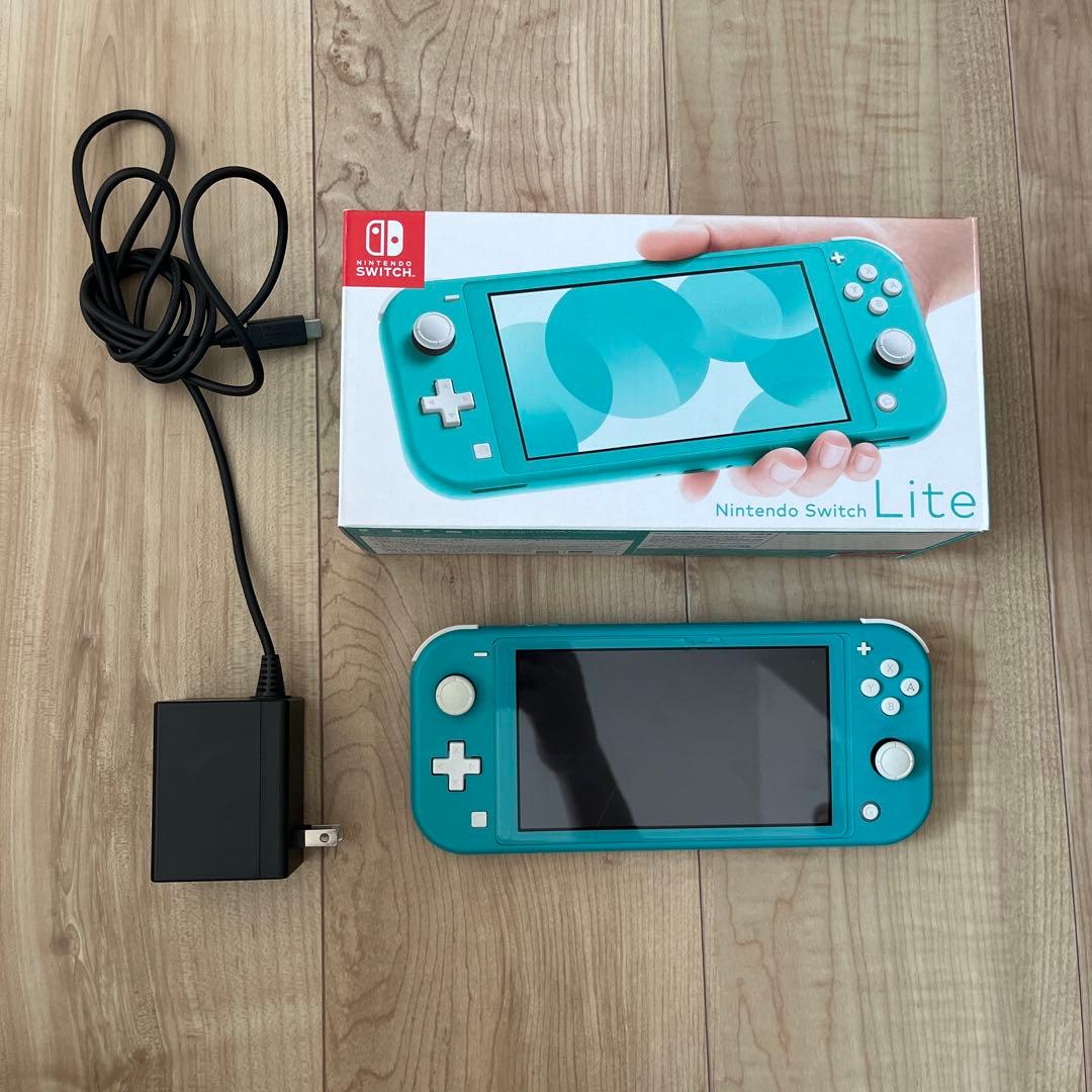 d*9様 Nintendo Switch Lite ターコイズ 本体 ジャンク品