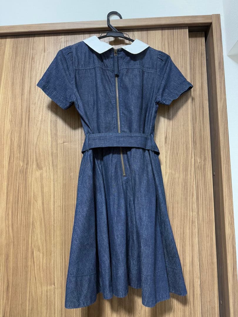 BLUE LABEL 半袖デニムワンピース 36