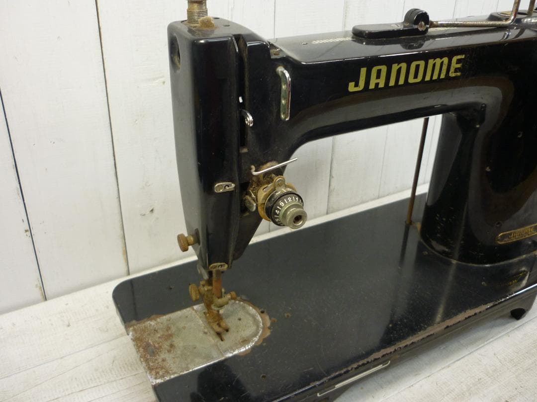 ジャノメミシン JUNK 昭和レトロ アンティーク ヴィンテージ T20252