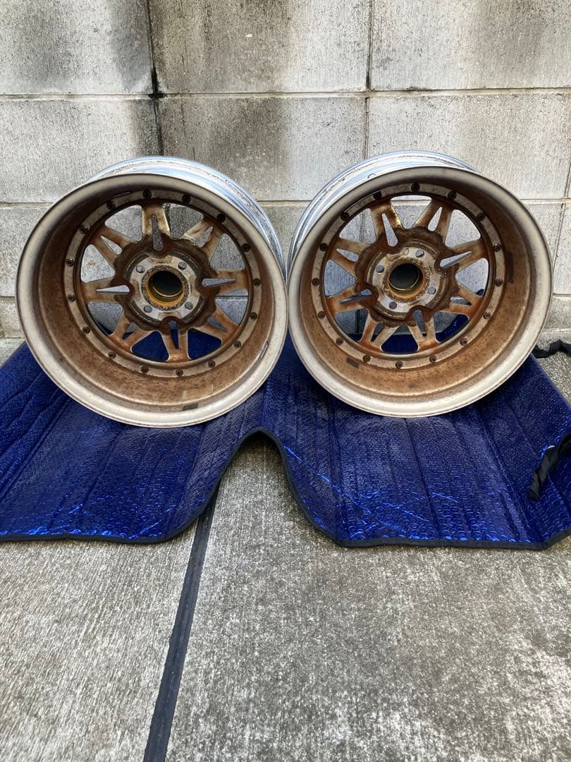 ワーク エクイップ03 15インチ 5.5J +35 PCD100 ２本セット