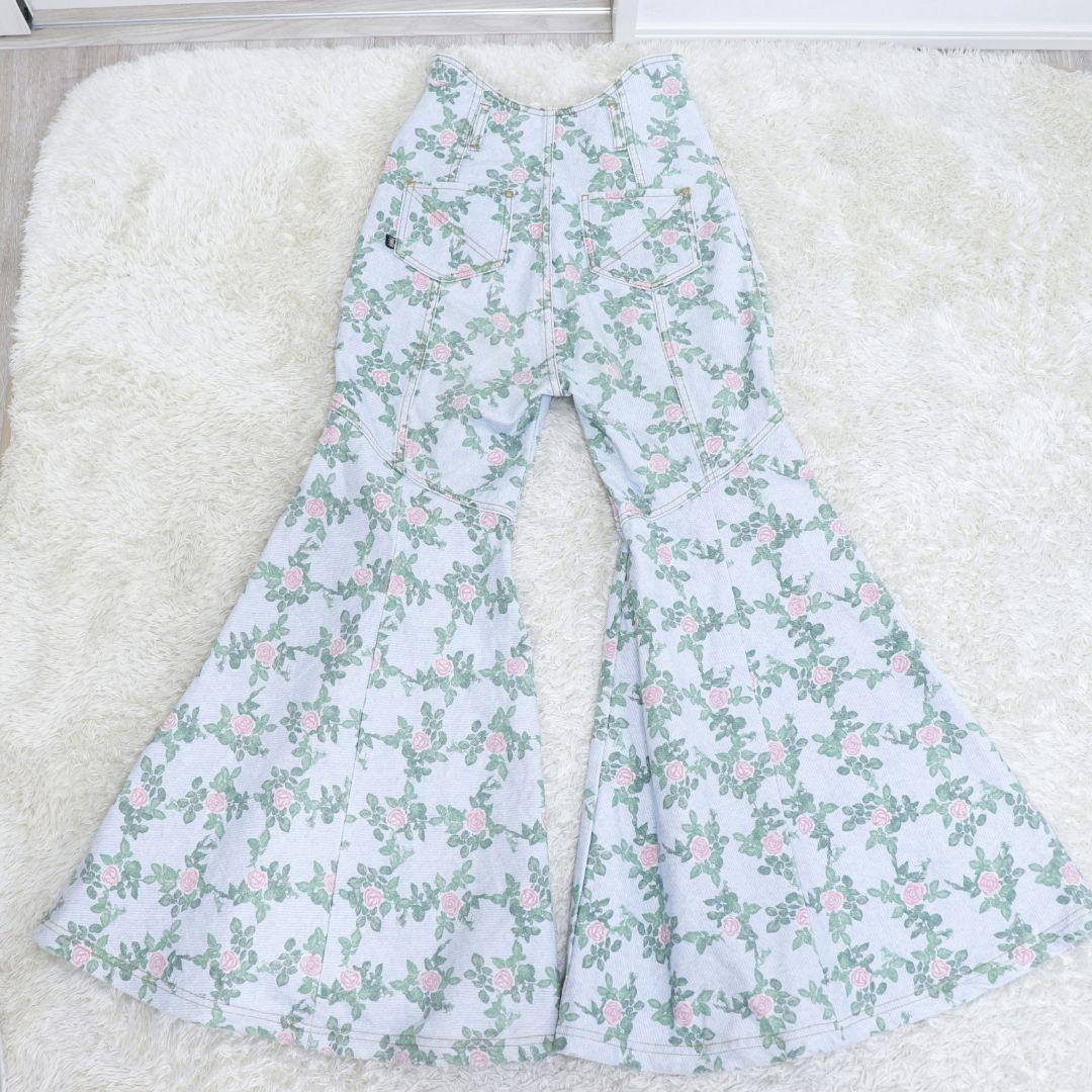 PAMEO POSE HORSE IVY PANTS フレア　デニム　M