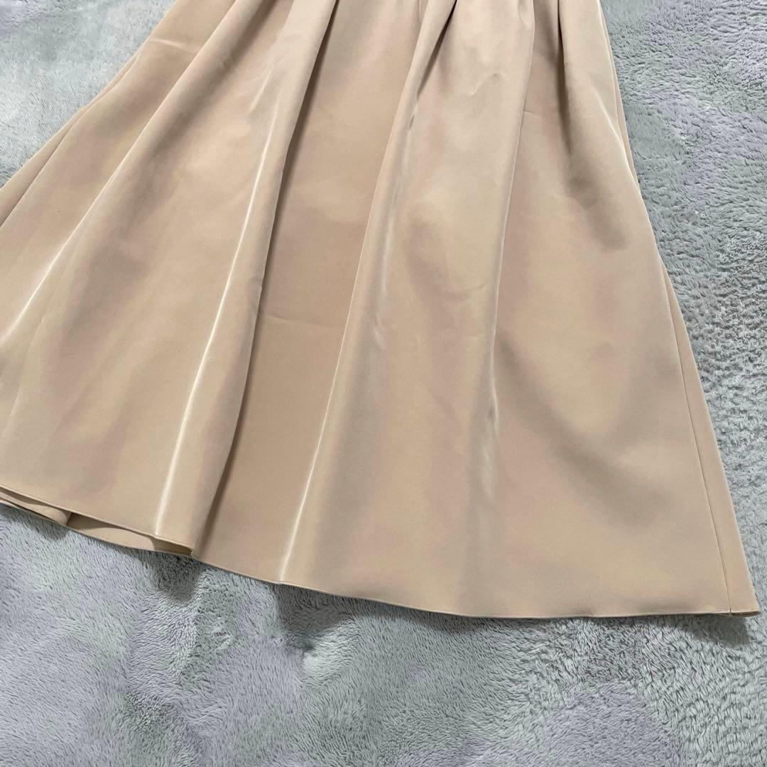 【FOXEY】 フォクシー モダンエンパイアワンピース　ドレス　ベージュ