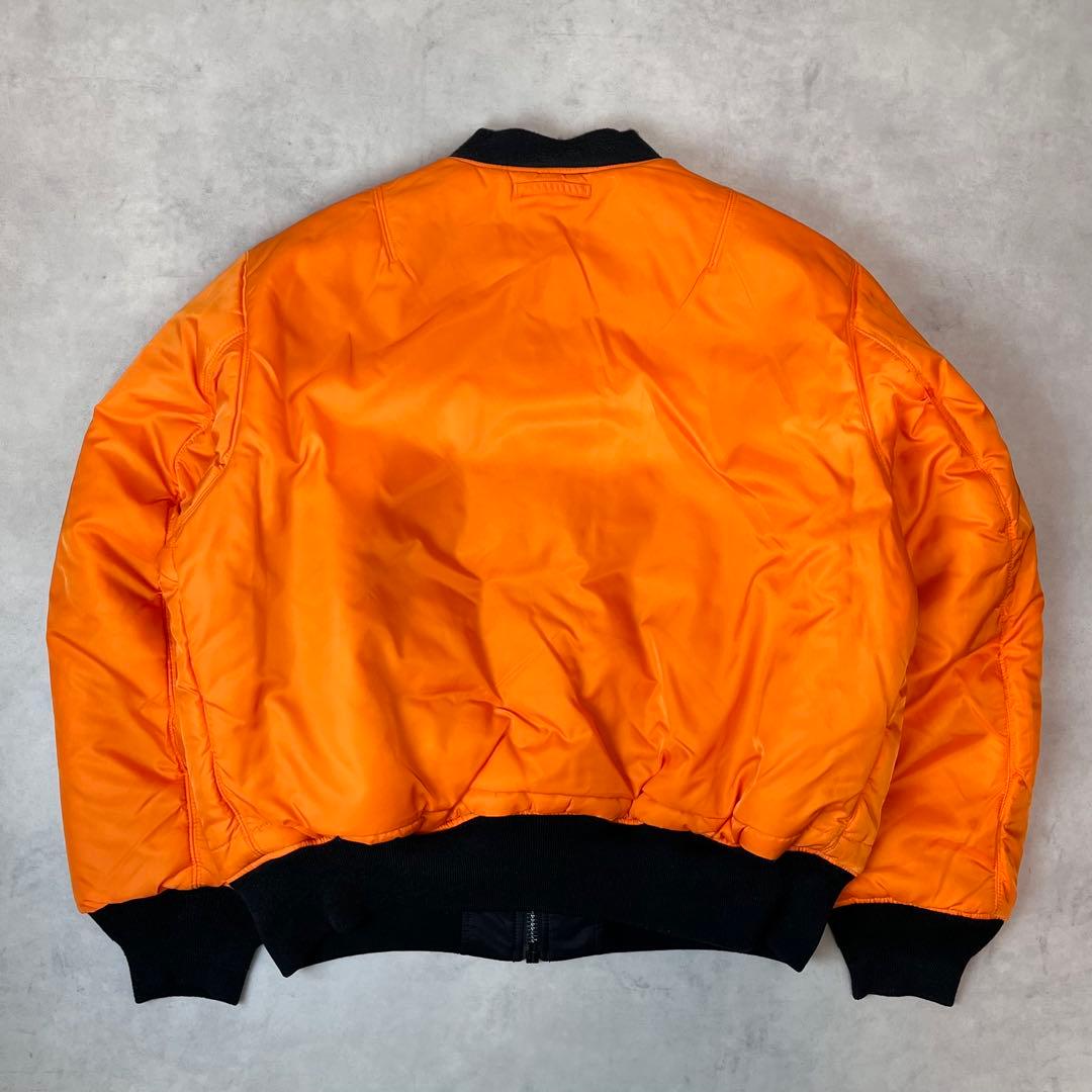 ALPHA INDUSTRIES MA-1 フライトジャケット ブラック XL