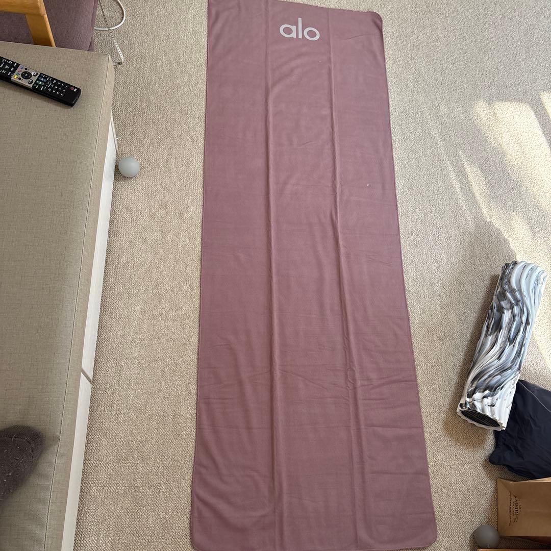 alo ヨガマット ピンク 六角形