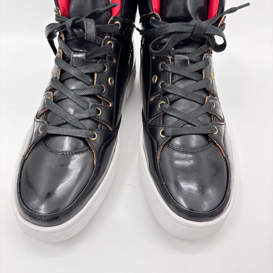 新品 未使用 PEARLY GATES ハイカットスニーカー 23.5