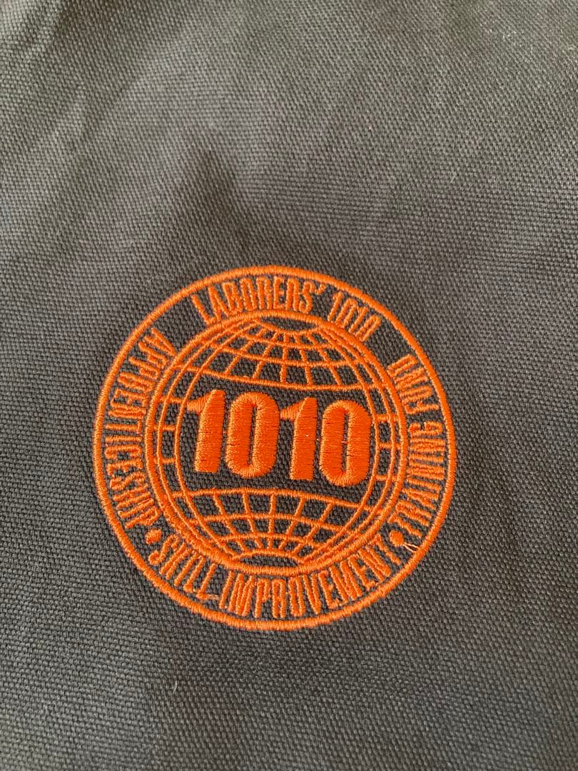 デッドストック 90s USA製UNION LINE 企業刺繍 ダックベスト 黒