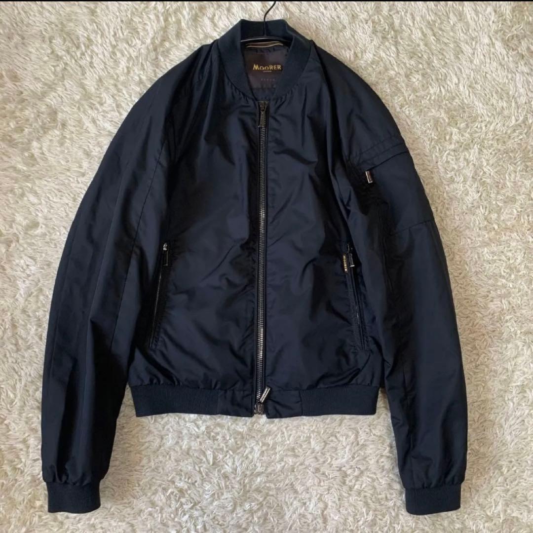 極美品　MOORER ムーレー CORELLI WK 撥水 ブラック　コレッリ