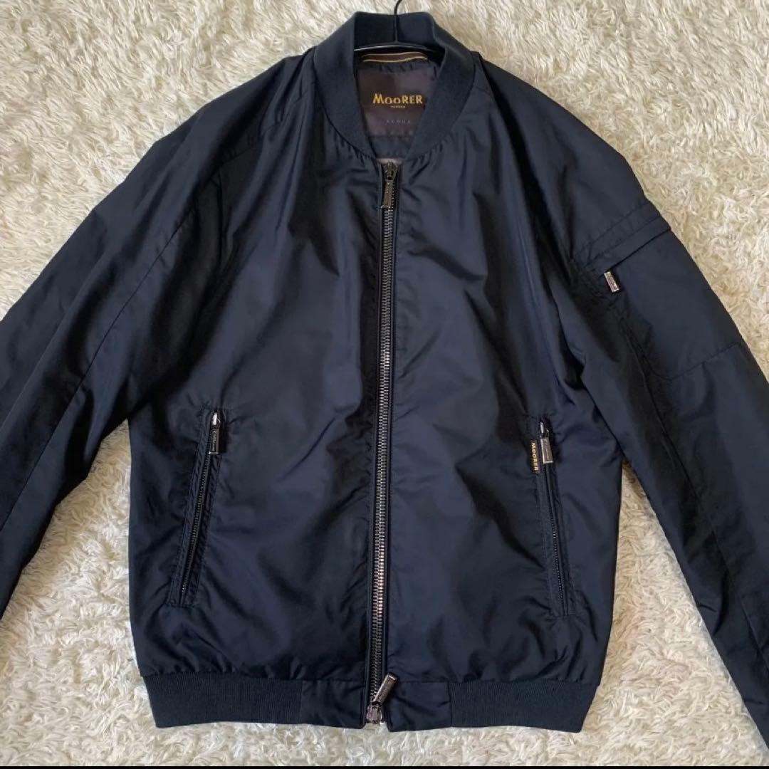 極美品　MOORER ムーレー CORELLI WK 撥水 ブラック　コレッリ