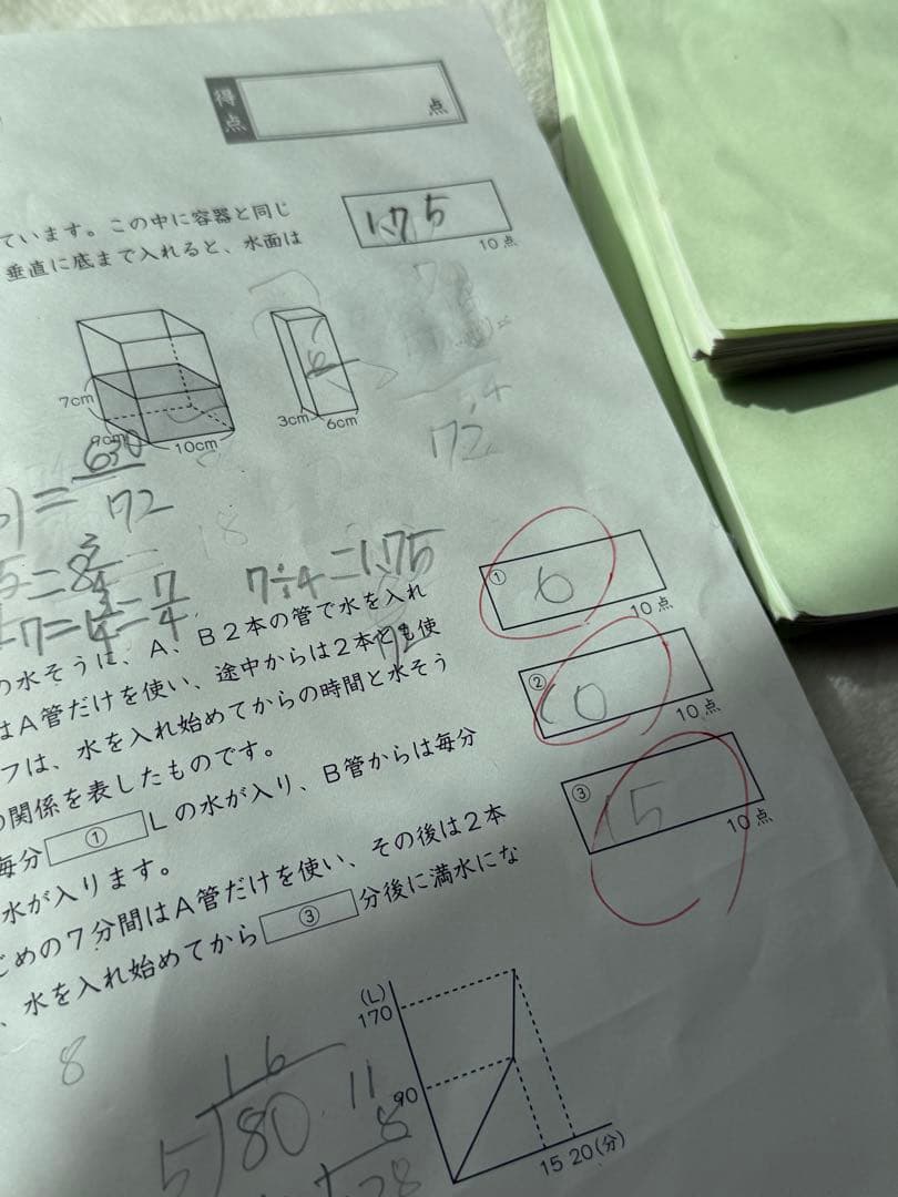 Gnoble 算数　基礎力テスト 5・6年生 21冊