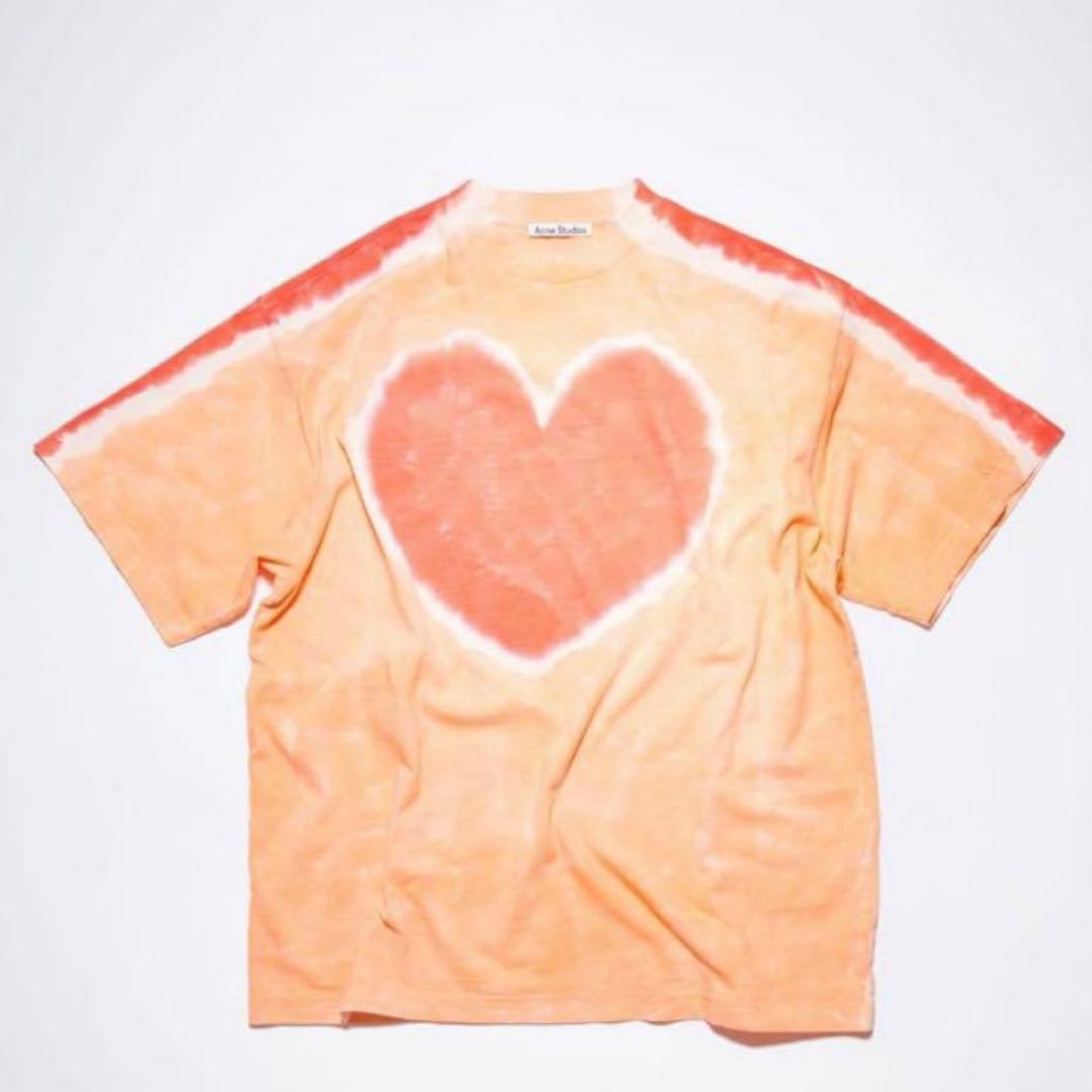 あいみょん着用　acne studios タイダイ柄ハートTシャツ
