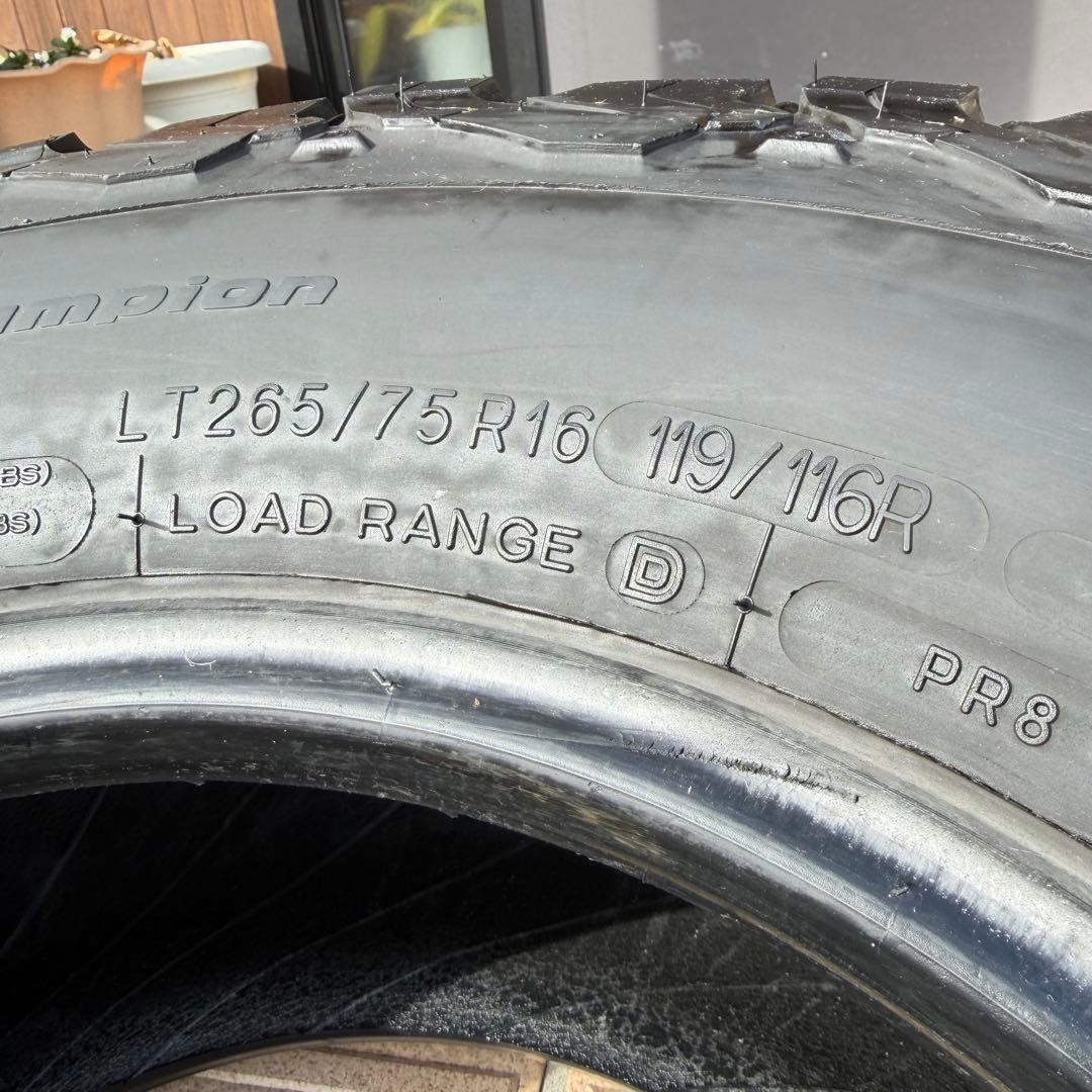 【送料込】BFグッドリッチ AT KO2 265/75R16 1本