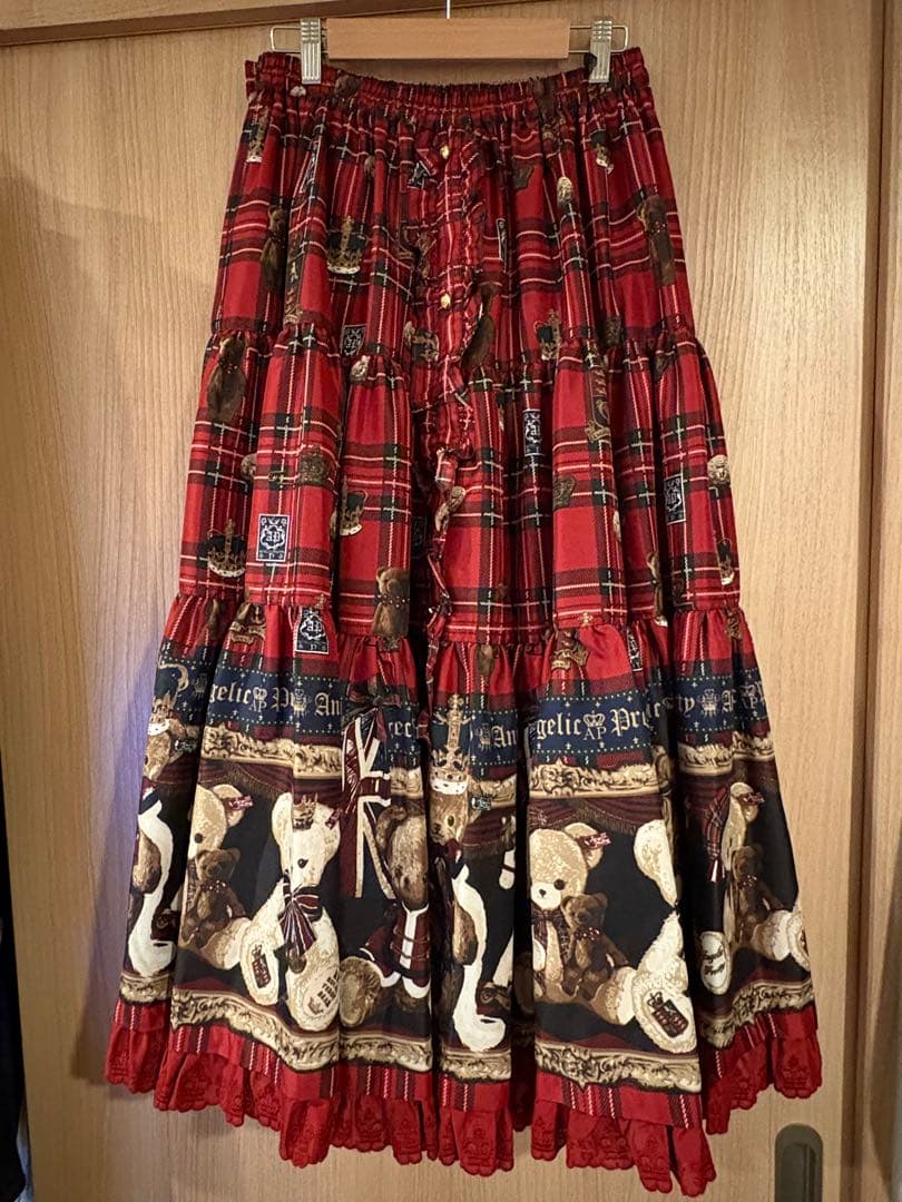 【タグあり】Angelic Pretty British Bear スカート