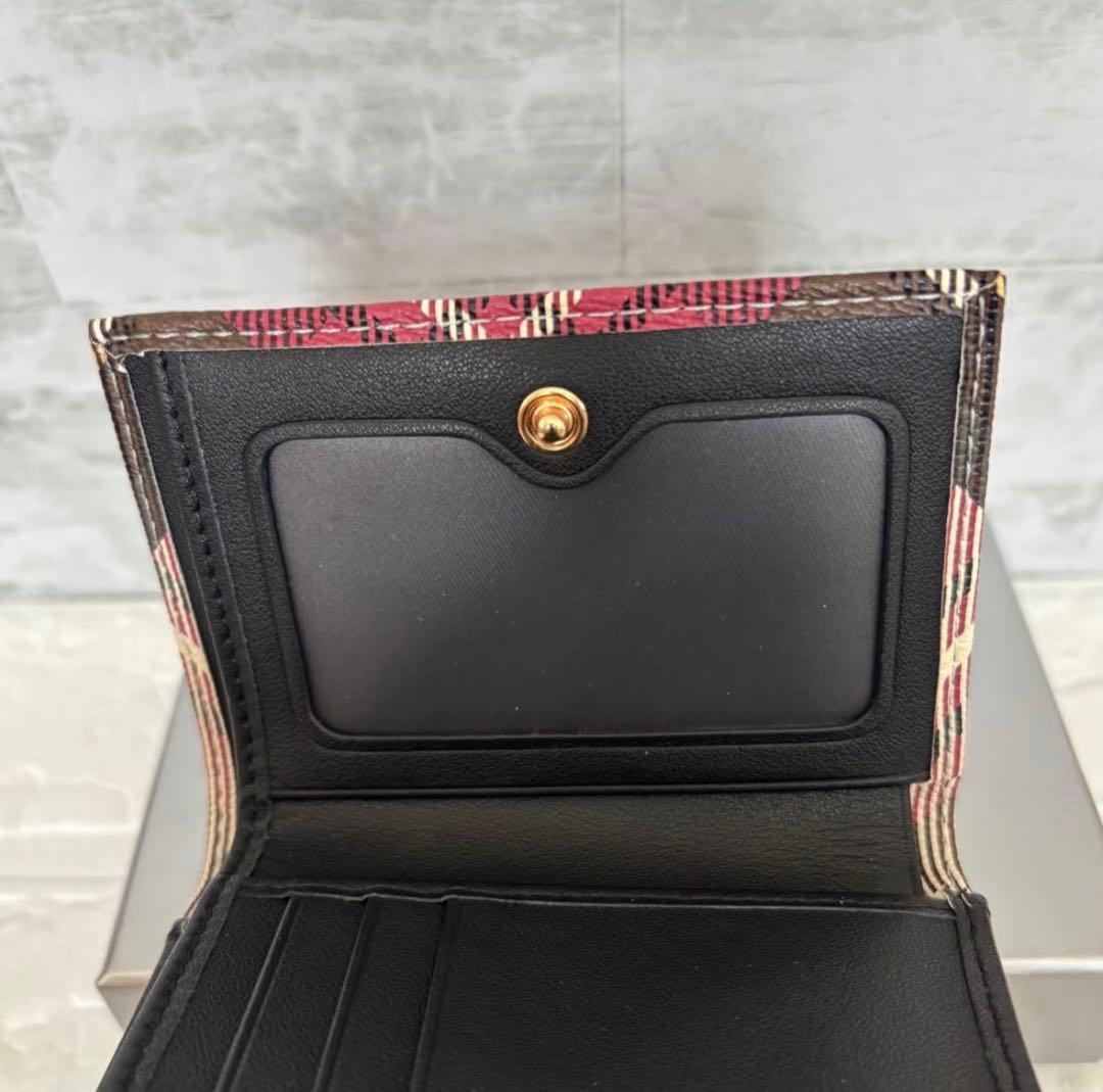 人気モデル！vivian westwood 三つ折りスモールフレームウォレット