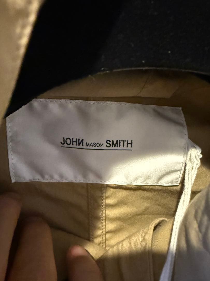 未使用日本製JOHN MASON SMITH ベージュモッズコート