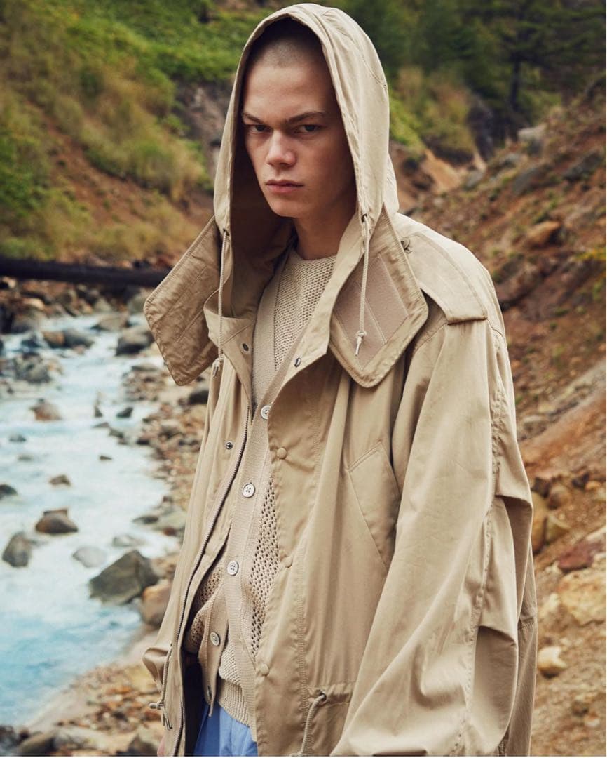 未使用日本製JOHN MASON SMITH ベージュモッズコート