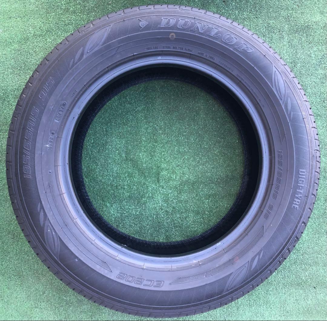 195/65 R15 DUNLOP EC204 ラジアルタイヤ　2024年
