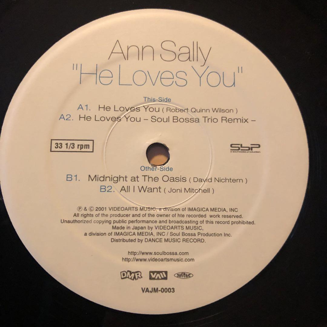邦楽 ANN SALLY / HE LOVES YOU