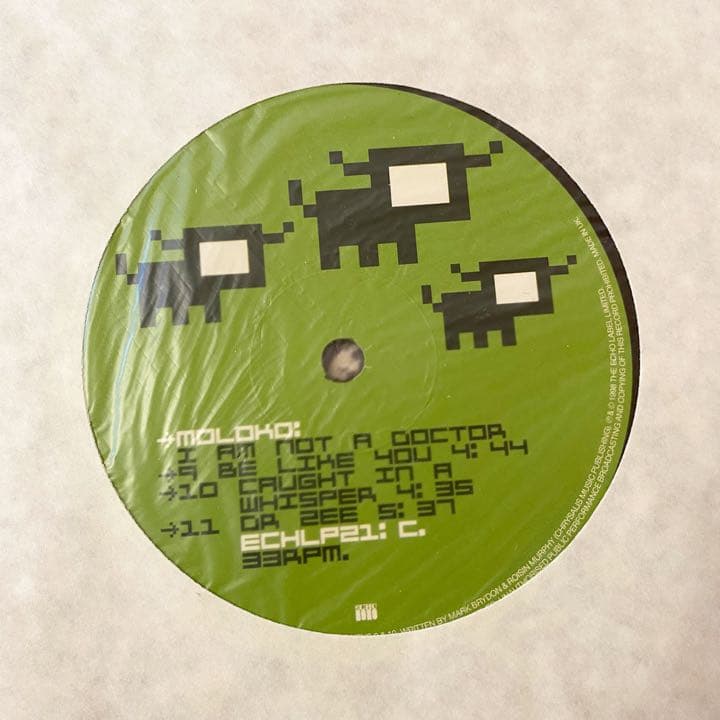 レコード　MOLOKO I AM NOT A DOCTOR 2LP