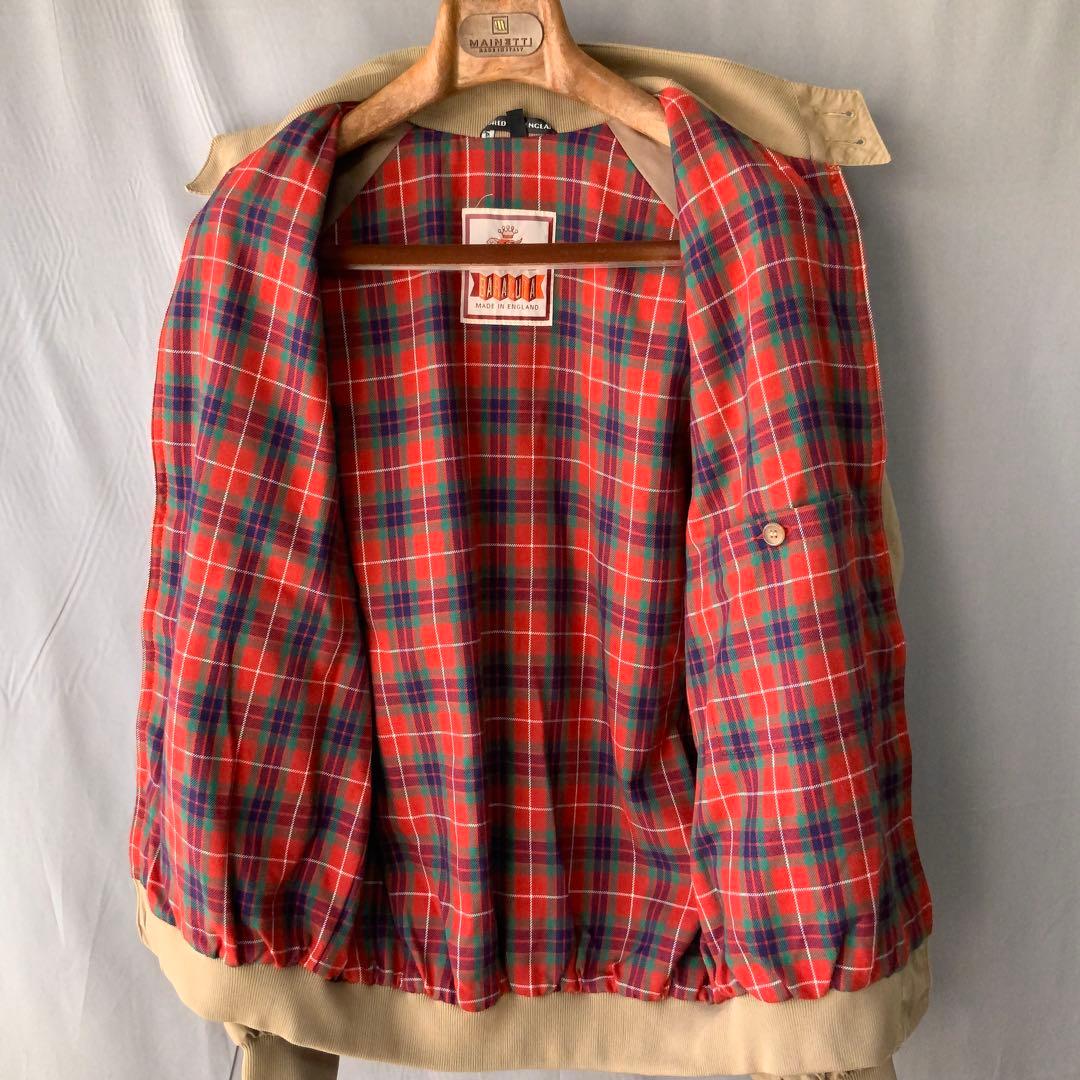 Baracuta バラクータ G-9 ハリントンジャケット38タン英国製OPTI