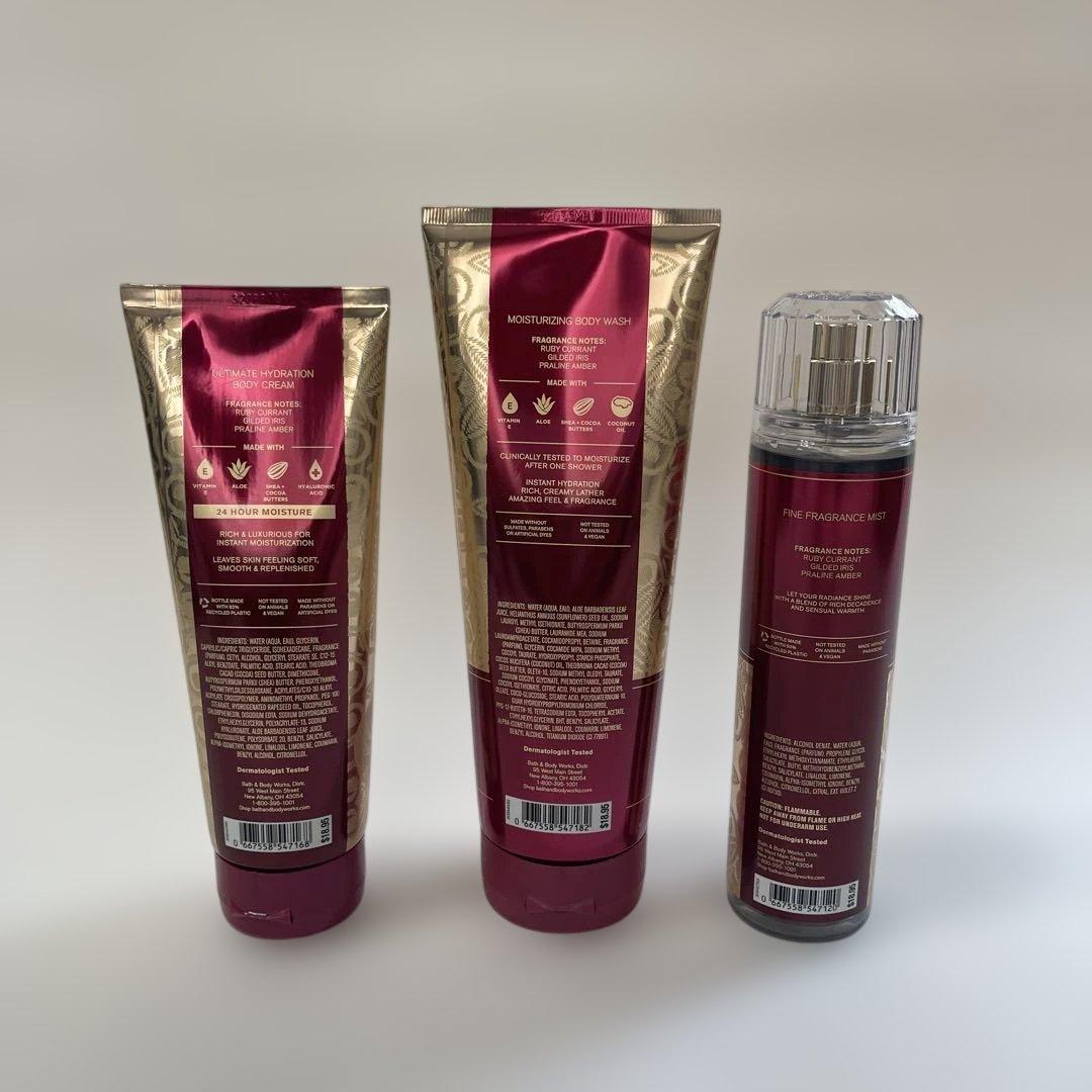 Bath & Body Works LUMINOUSボディケア3点セット