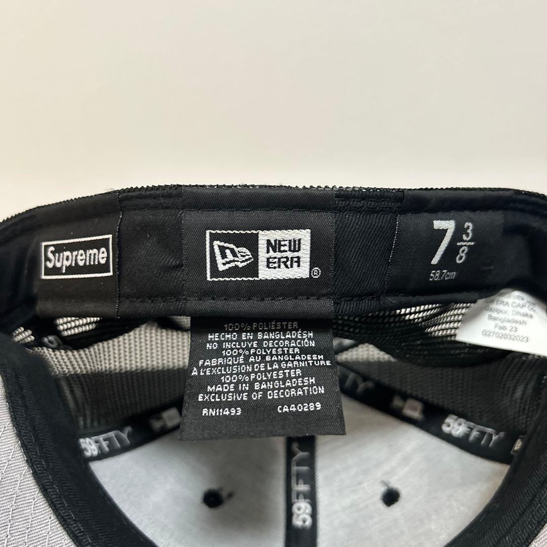 supreme BOXロゴ　メッシュキャップ　7 3/8