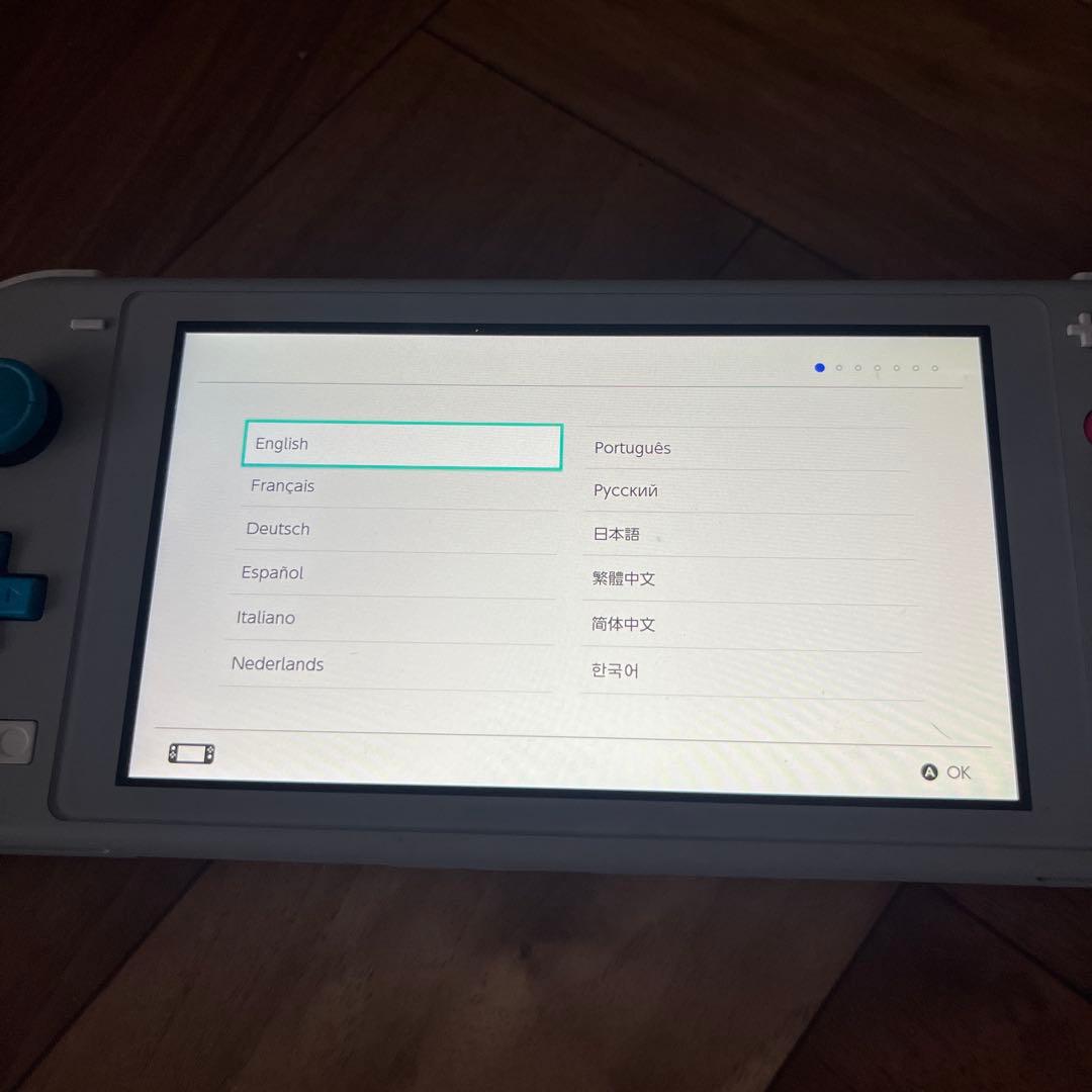 NintendoSwitchLight ザシアンザマゼンタedition
