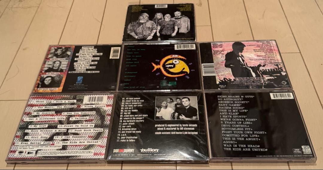 7 Seconds CD １６枚