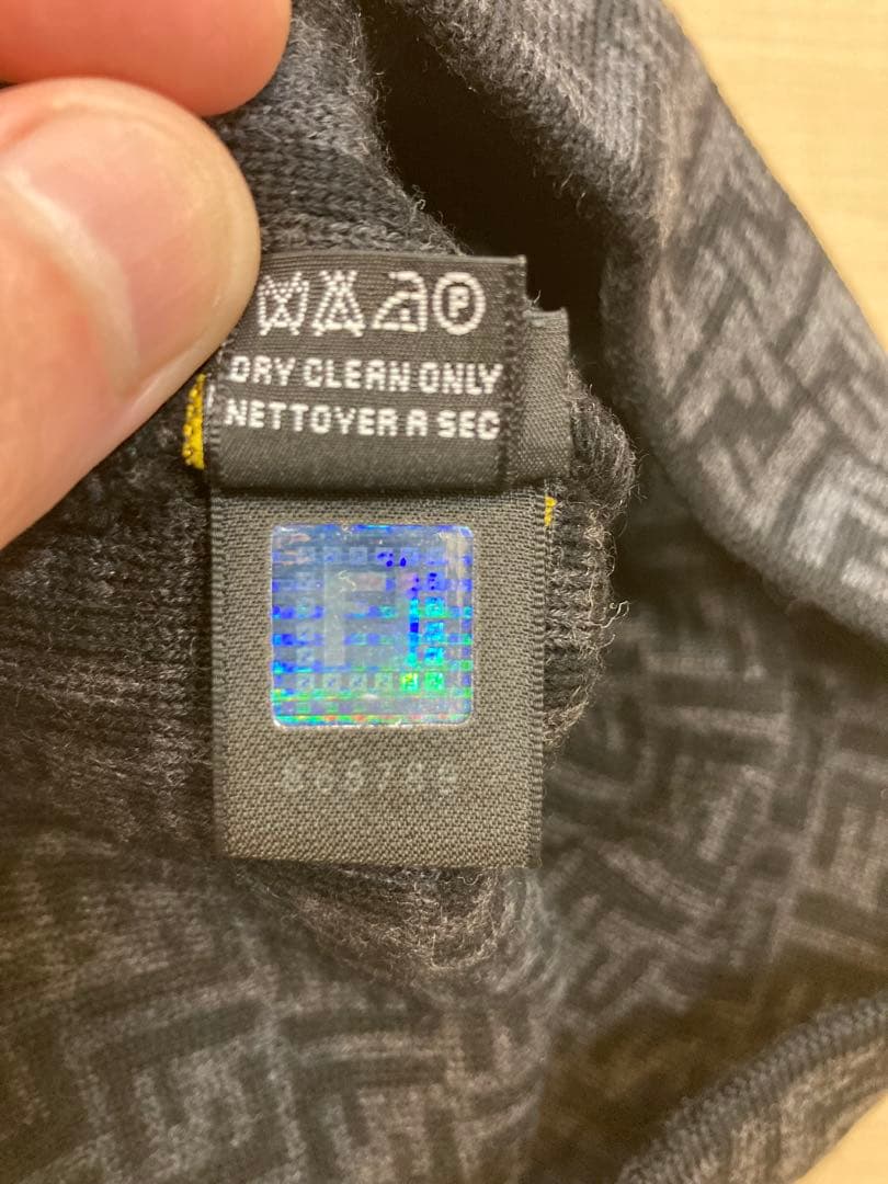 FENDI ロゴパターン ニット帽