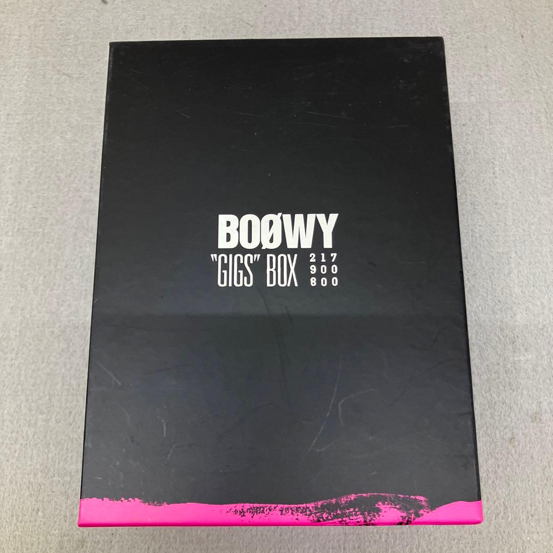 GB7131 BOφWY/\"\"GIGS\"\"BOX〈完全生産限定・8枚組〉