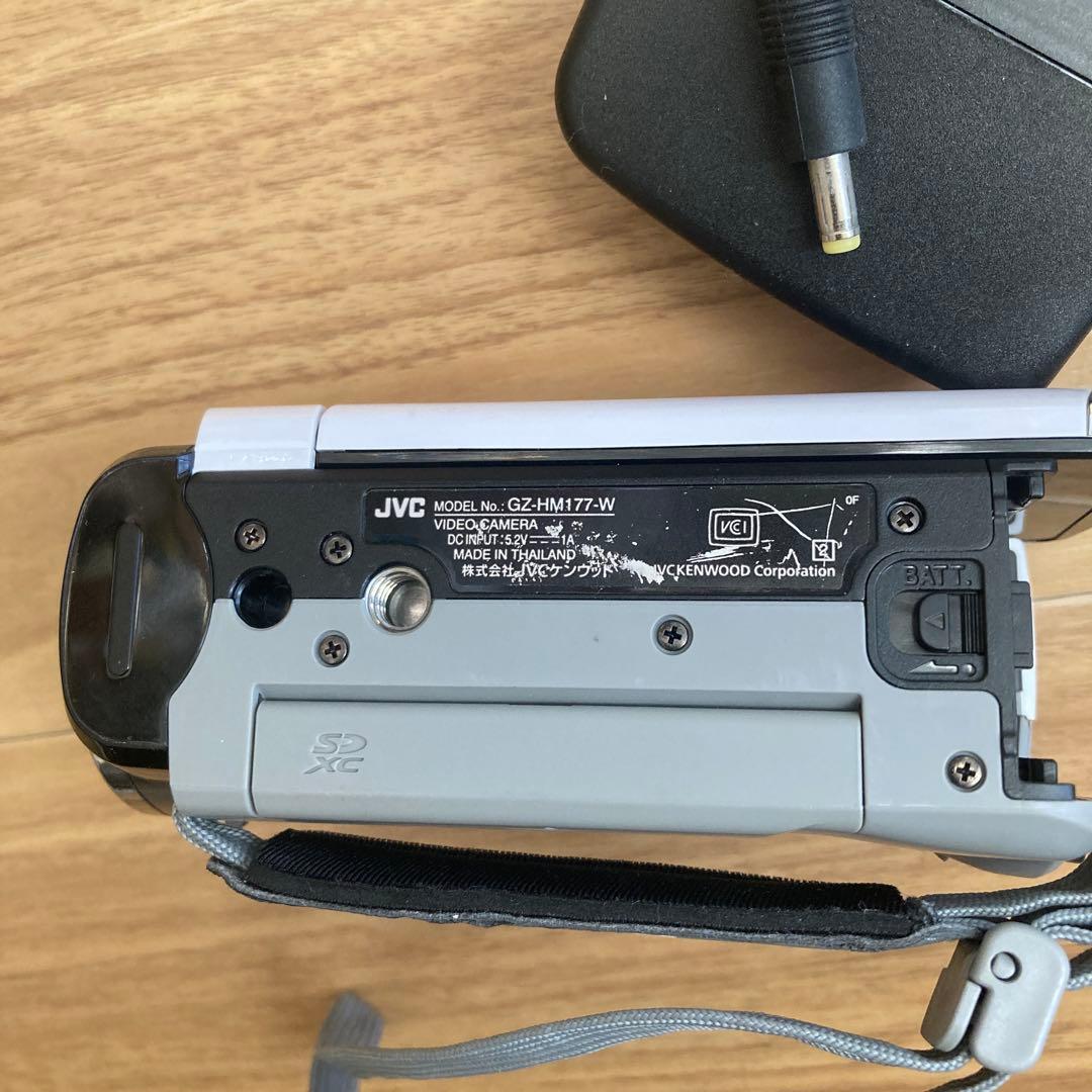 JVC GZ-HM177-W ビデオカメラ 本体