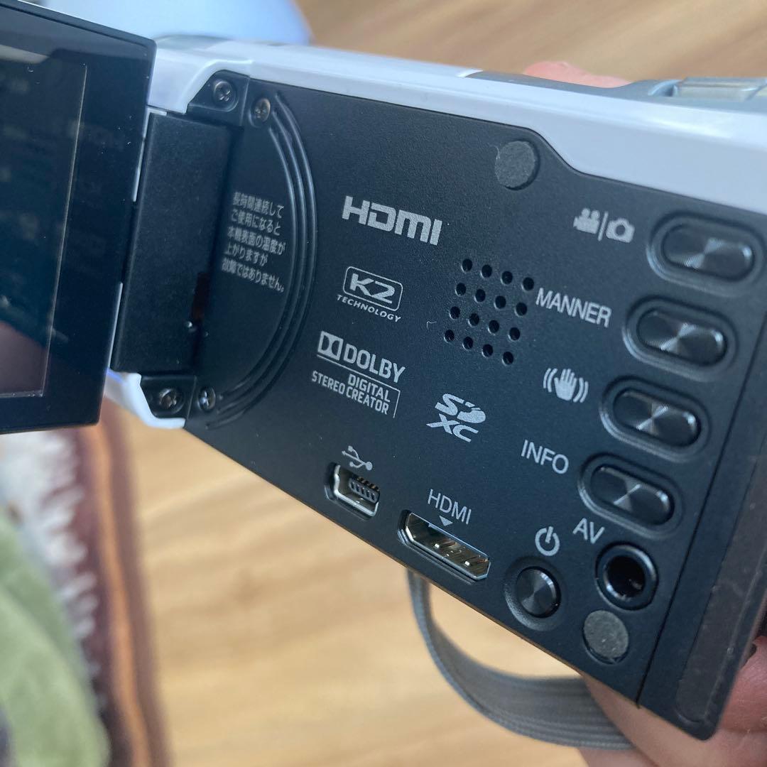 JVC GZ-HM177-W ビデオカメラ 本体