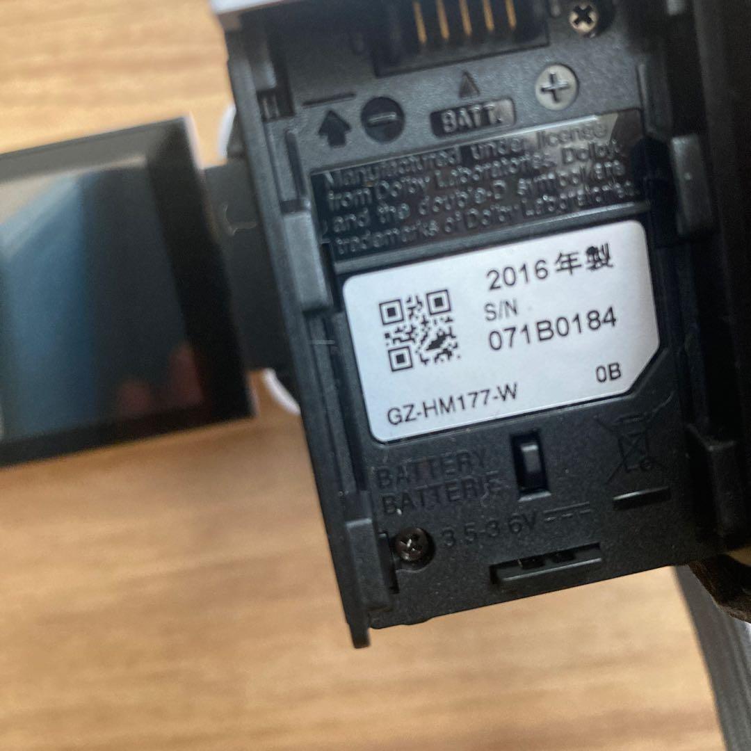 JVC GZ-HM177-W ビデオカメラ 本体