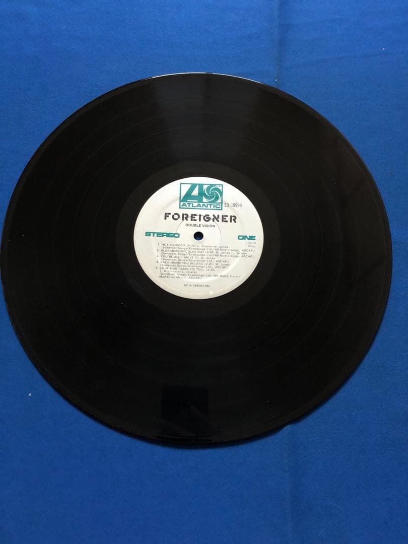 LPレコード♢フォリナー♢SD19999♢1978年♢うg4921w43