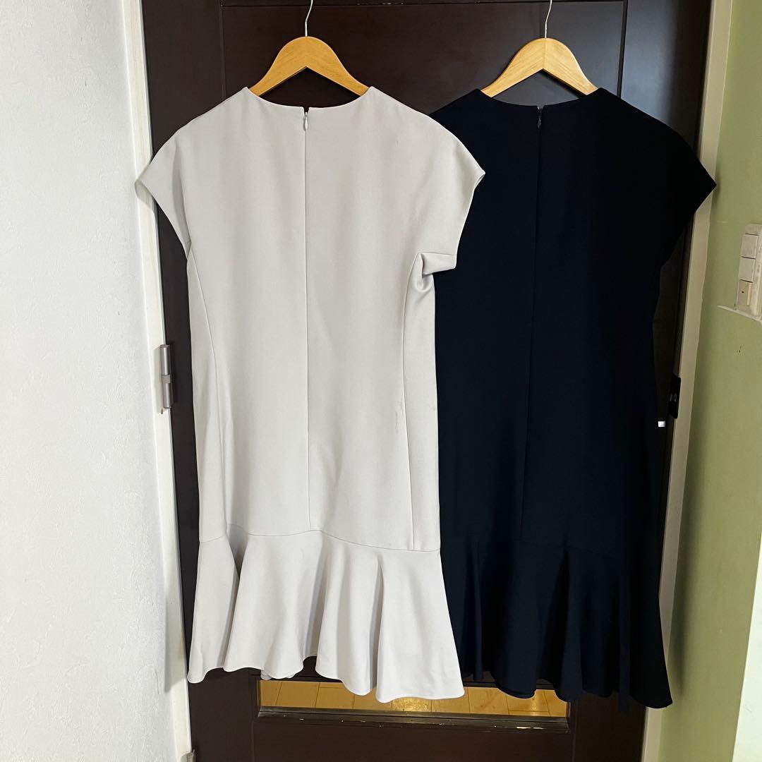 新品☆ ANAYI ダブルジョーゼットワンピース/セオリー、23区、セルフォード