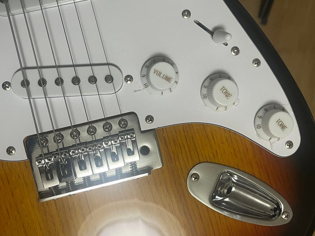 PLAYTECH ST250 Rose Sunburst エレキギター