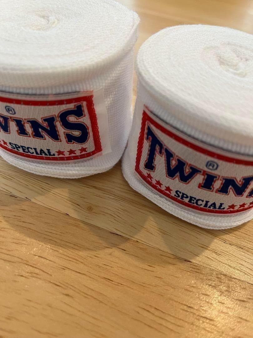 TWINS SPECIAL 　バンテージ　ボクシング　5m　ツインズ　白×5個