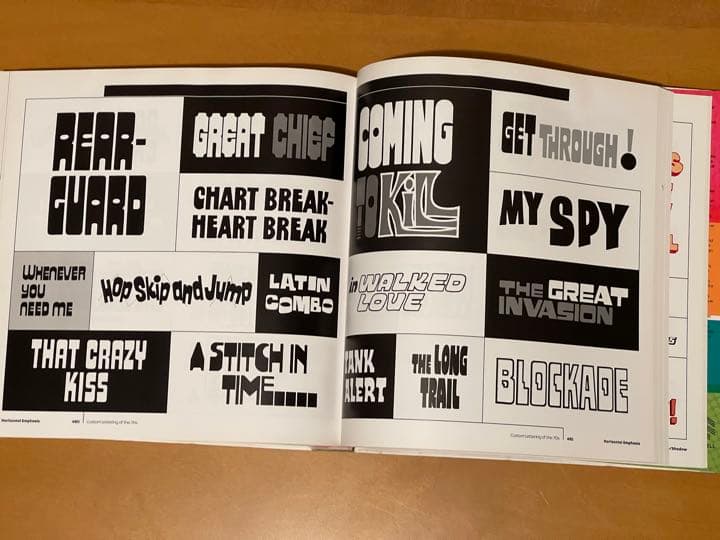 アート・デザイン・音楽 Custom Lettering of the 60s & 70s
