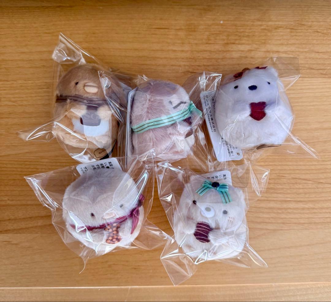 すみっコぐらし チョコレートすみっコ てのりぬいぐるみ 5点セット【新品未使用】