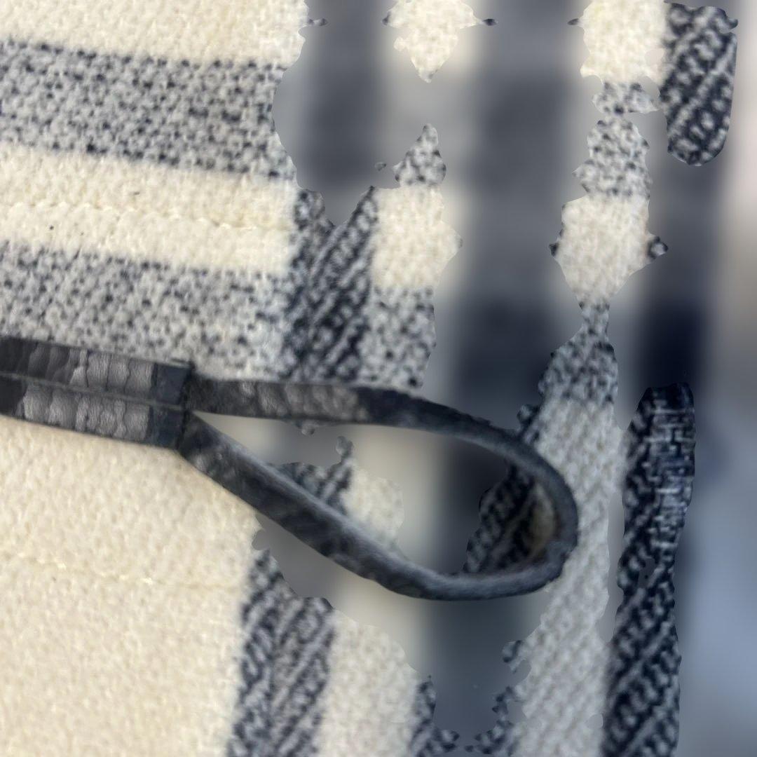 BURBERRY チェック柄 ダッフルコート 40