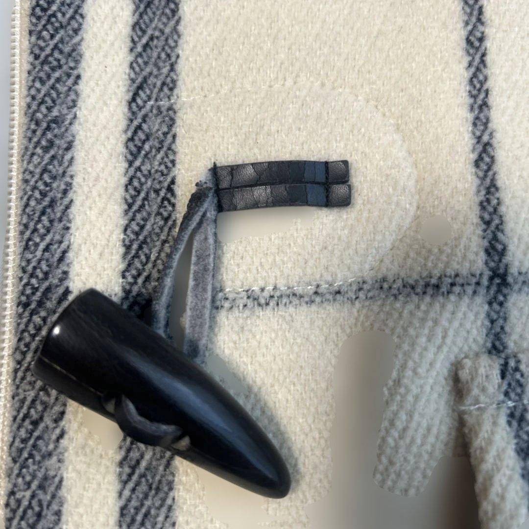 BURBERRY チェック柄 ダッフルコート 40