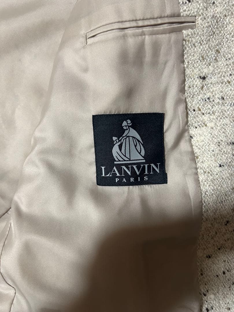 2XL/美品●ランバン LANVIN テーラードジャケット R52