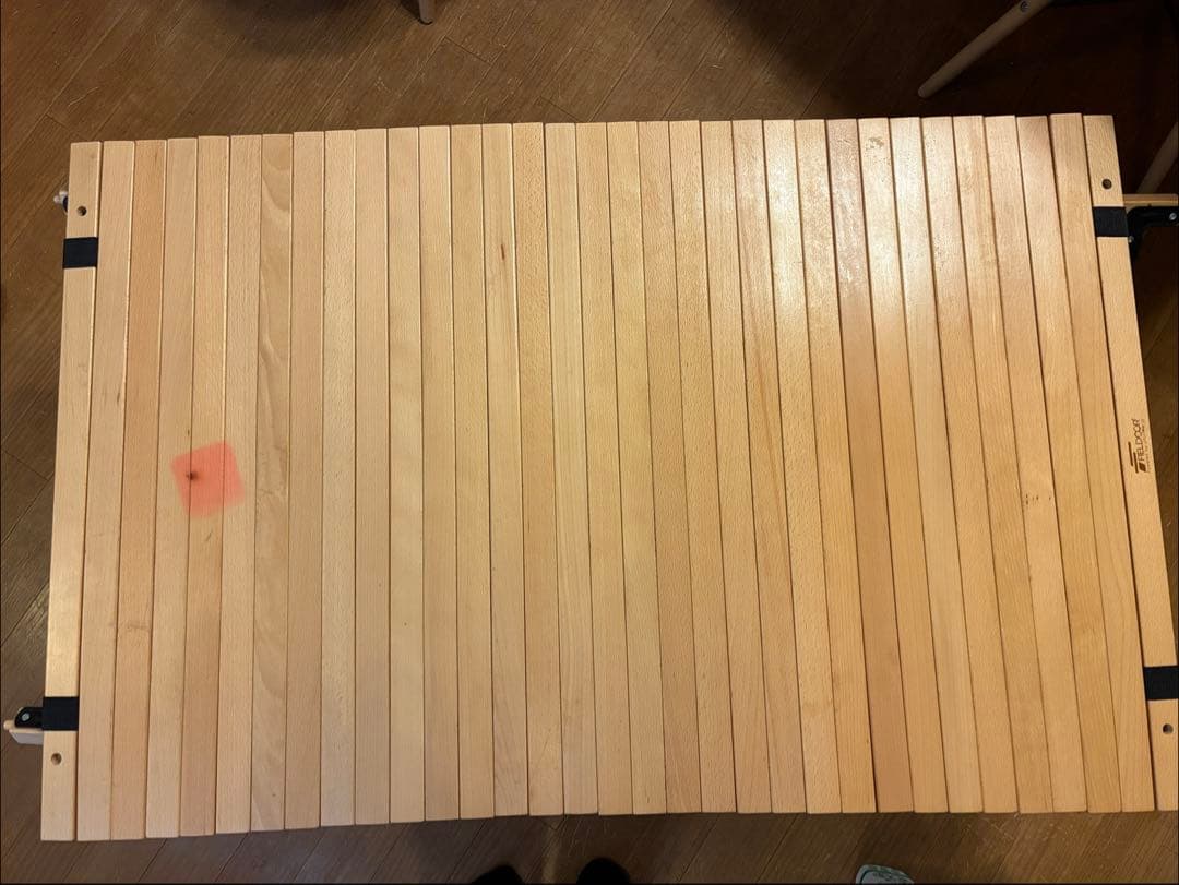 Yさん専用【良品】FIELDOOR ウッドロールトップテーブル 120cm