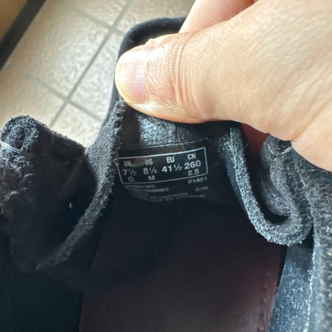 CLARK ORIGINALS 黒 ワラビー スエード