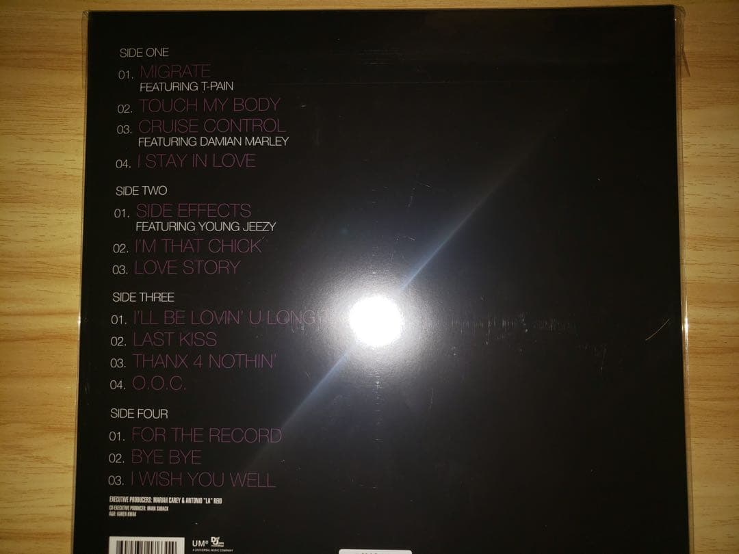 MARIAH E=MC² ピンクレコード