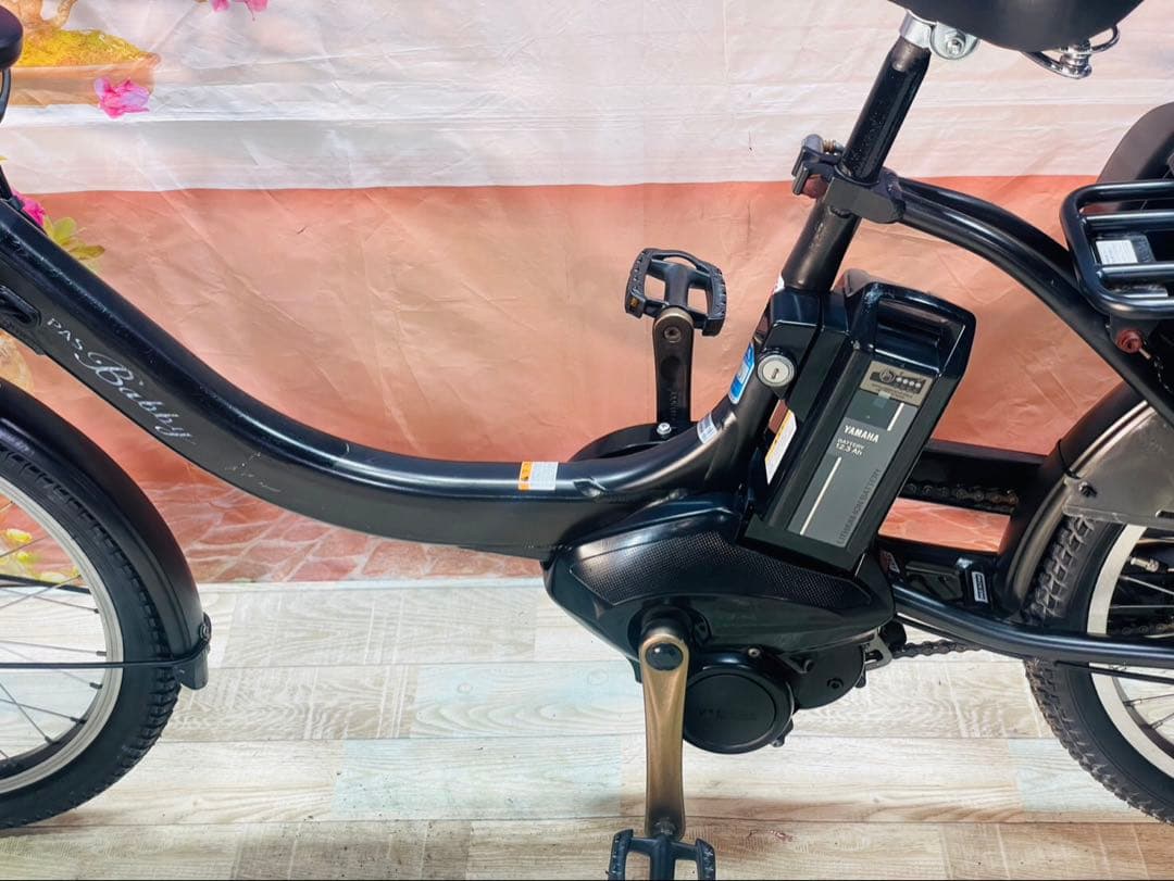 人気モデル！パスバビー12AH⭐️ヤマハ子供乗せ電動アシスト自転車Y3431